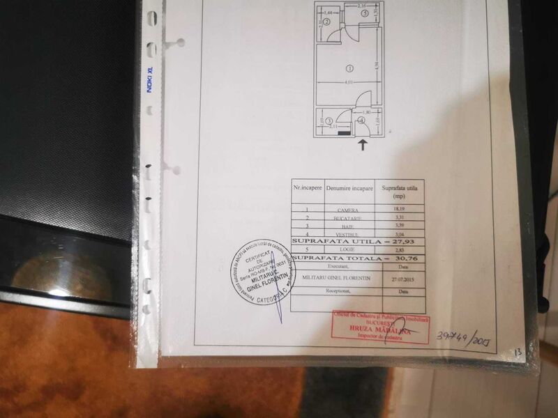 Drumul Taberei, garsoniera 31 mp, zona Moghioros.